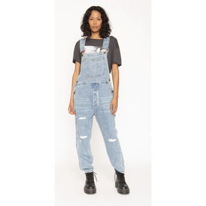 NWT Sandrine Rose x Free People Denim Overalls Size US M